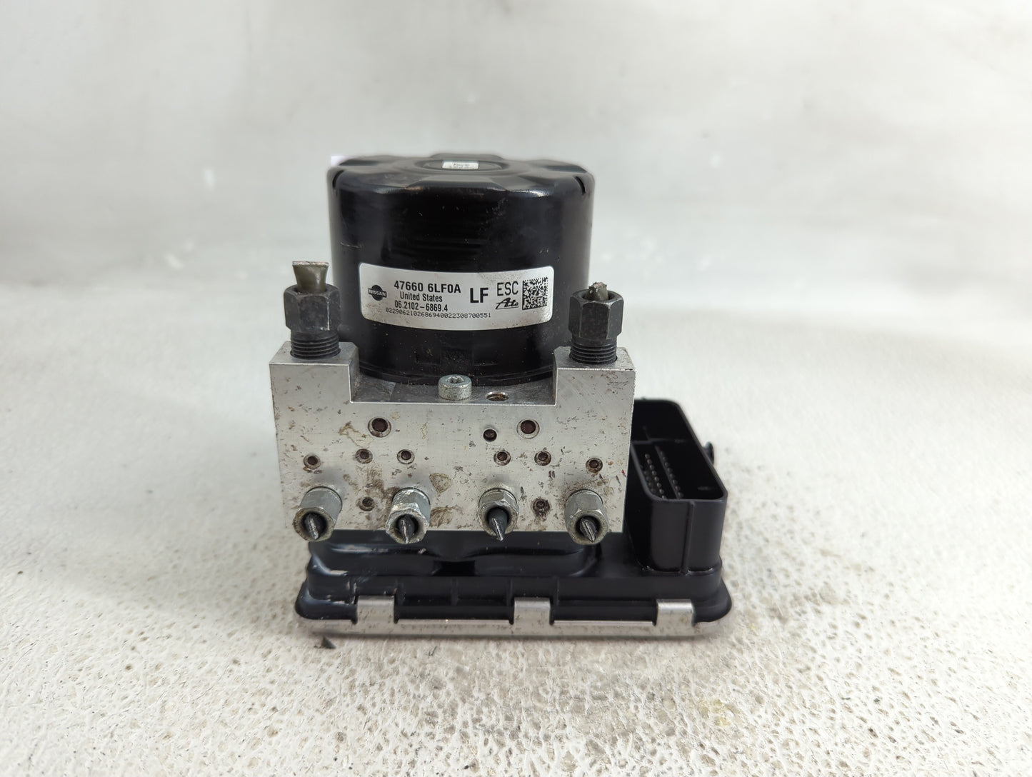 2020-2022 Nissan Sentra ABS Pump Control Module Replacement P/N:47660 6LF0A Fits Fits 2020 2021 2022 OEM Used Auto Parts - O