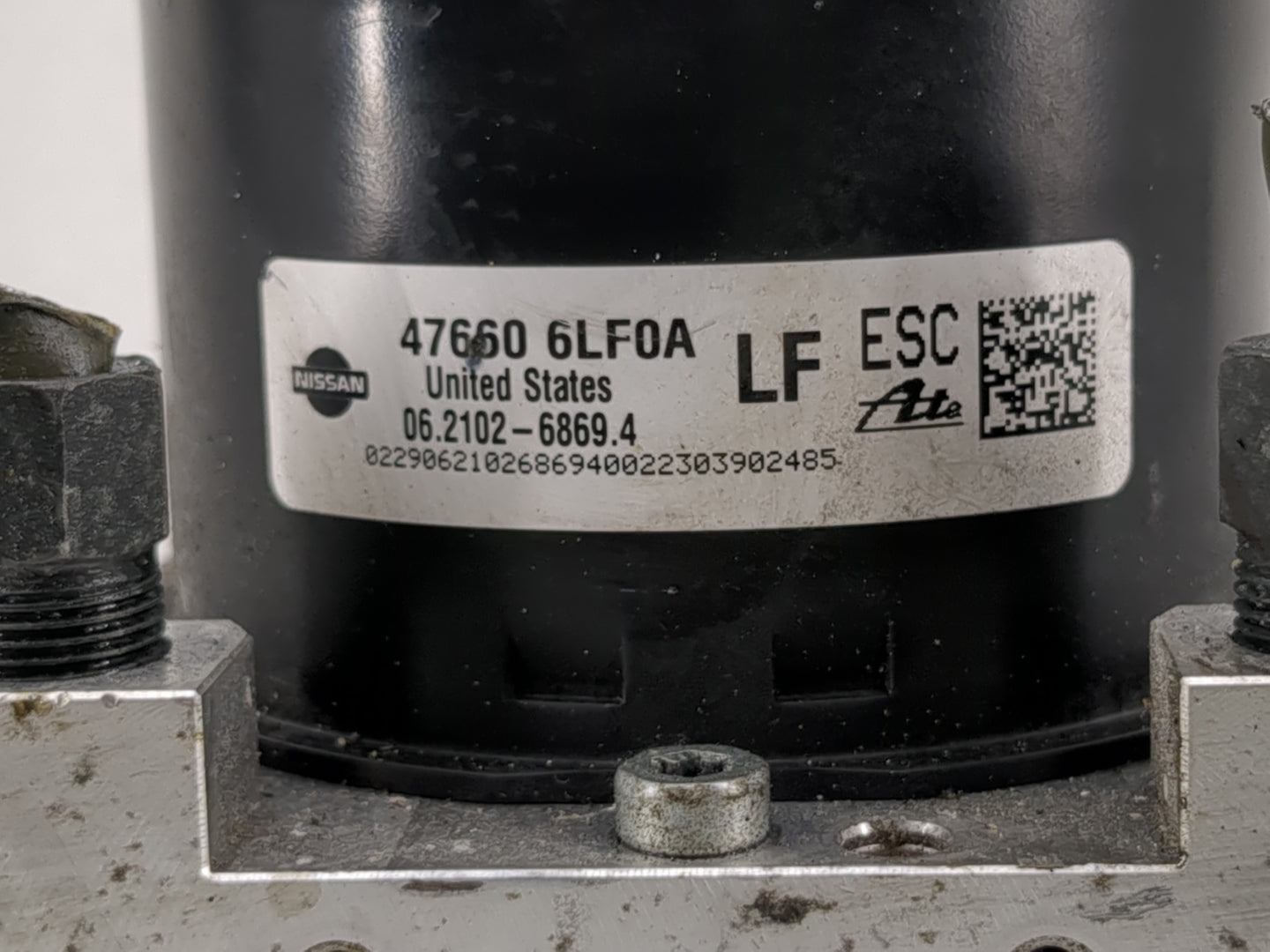 2020-2022 Nissan Sentra ABS Pump Control Module Replacement P/N:47660 6LF0A Fits Fits 2020 2021 2022 OEM Used Auto Parts - O