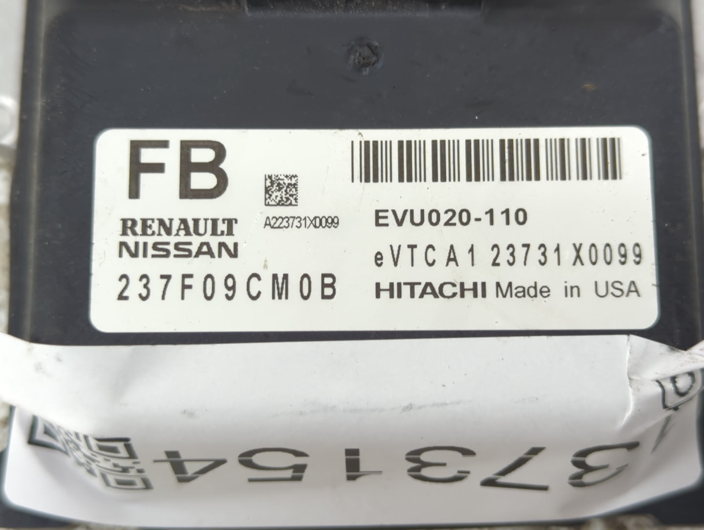 2020-2022 Nissan Sentra PCM Engine Control Computer ECU ECM PCU OEM P/N:237F09CM0B Fits Fits 2020 2021 2022 OEM Used Auto Pa