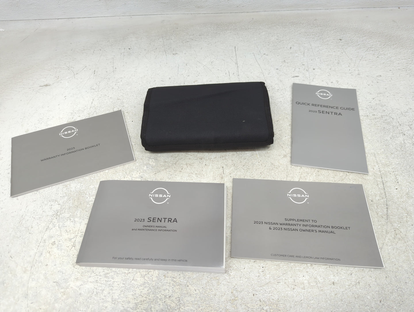 2023 Nissan Sentra Owners Manual Book Guide OEM Used Auto Parts - Oemusedautoparts1.com