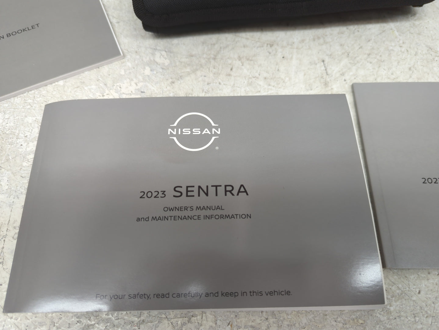 2023 Nissan Sentra Owners Manual Book Guide OEM Used Auto Parts - Oemusedautoparts1.com