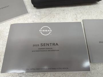 2023 Nissan Sentra Owners Manual Book Guide OEM Used Auto Parts