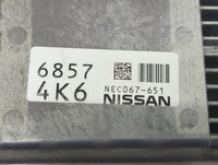 2020-2022 Nissan Sentra PCM Engine Control Computer ECU ECM PCU OEM P/N:NEC067-651 Fits Fits 2020 2021 2022 OEM Used Auto Pa