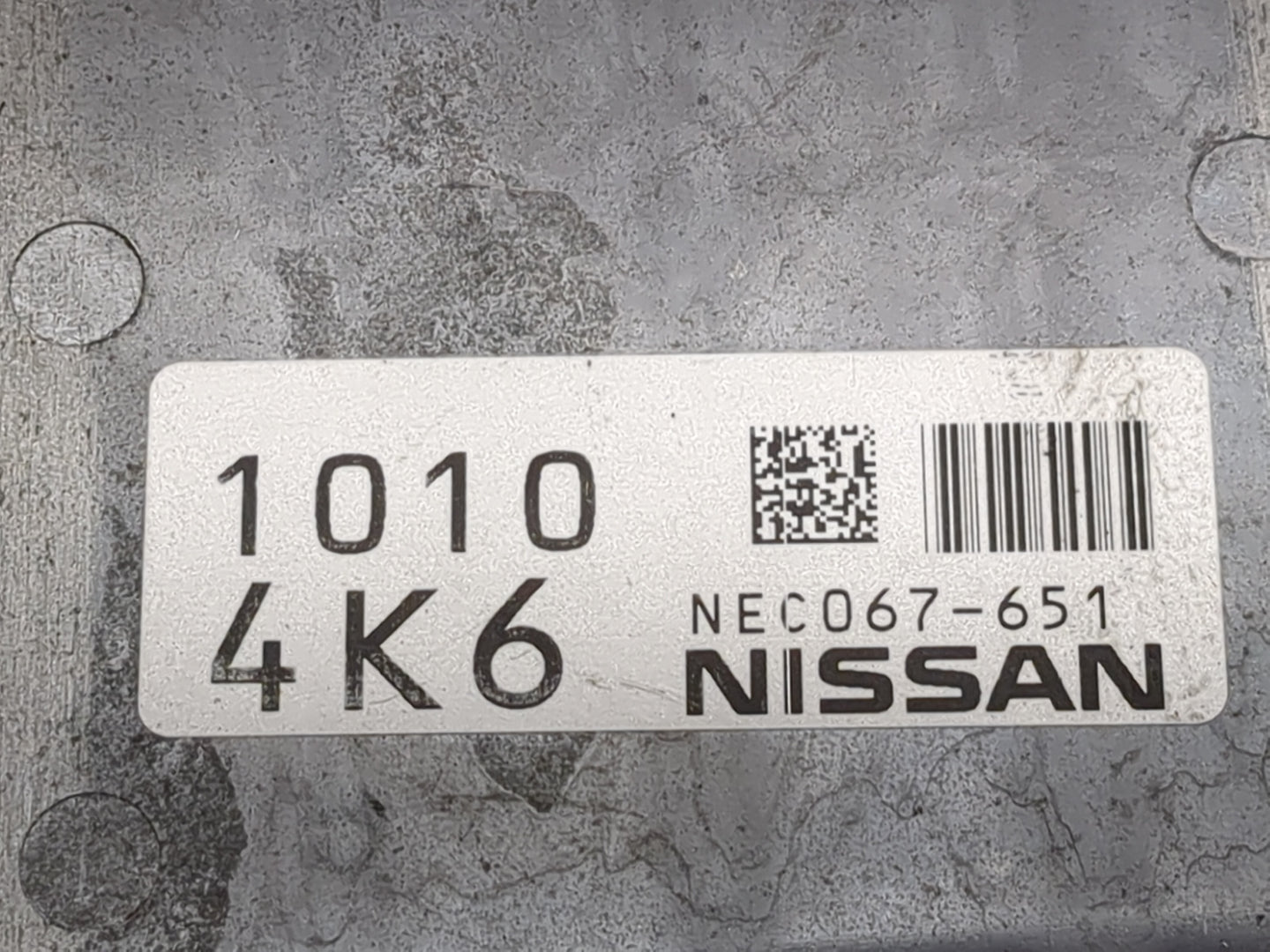 2020-2022 Nissan Sentra PCM Engine Control Computer ECU ECM PCU OEM P/N:NEC067-651 Fits Fits 2020 2021 2022 OEM Used Auto Pa