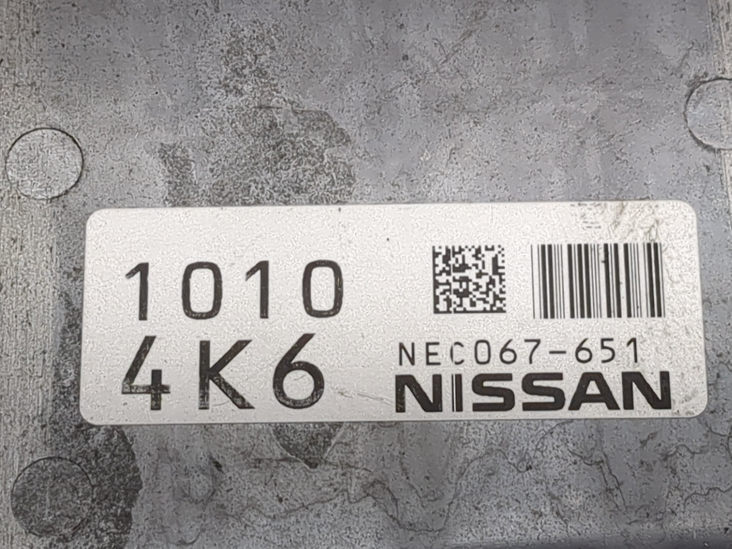 2020-2022 Nissan Sentra PCM Engine Control Computer ECU ECM PCU OEM P/N:NEC067-651 Fits Fits 2020 2021 2022 OEM Used Auto Pa