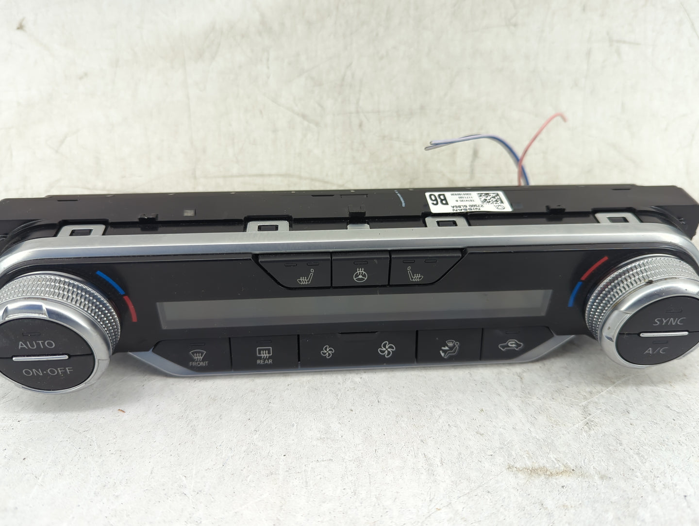 2020-2022 Nissan Sentra Climate Control Module Temperature AC/Heater Replacement P/N:27500 6LB6A 275006LB6A Fits OEM Used Au