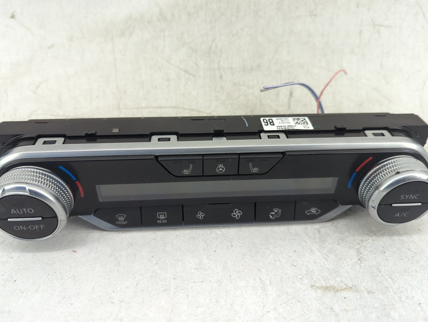 2020-2022 Nissan Sentra Climate Control Module Temperature AC/Heater Replacement P/N:27500 6LB6A 275006LB6A Fits OEM Used Au
