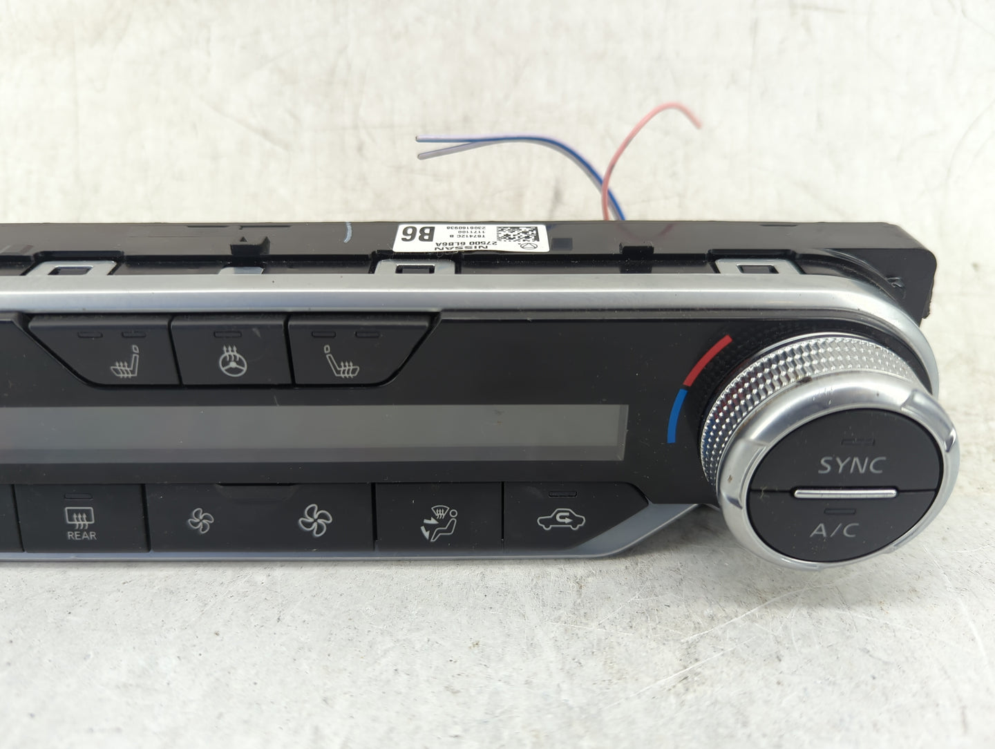2020-2022 Nissan Sentra Climate Control Module Temperature AC/Heater Replacement P/N:27500 6LB6A 275006LB6A Fits OEM Used Au