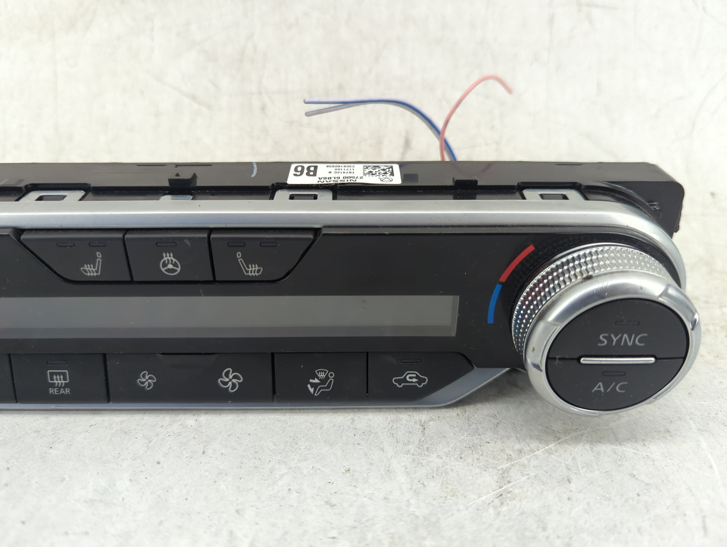 2020-2022 Nissan Sentra Climate Control Module Temperature AC/Heater Replacement P/N:27500 6LB6A 275006LB6A Fits OEM Used Au