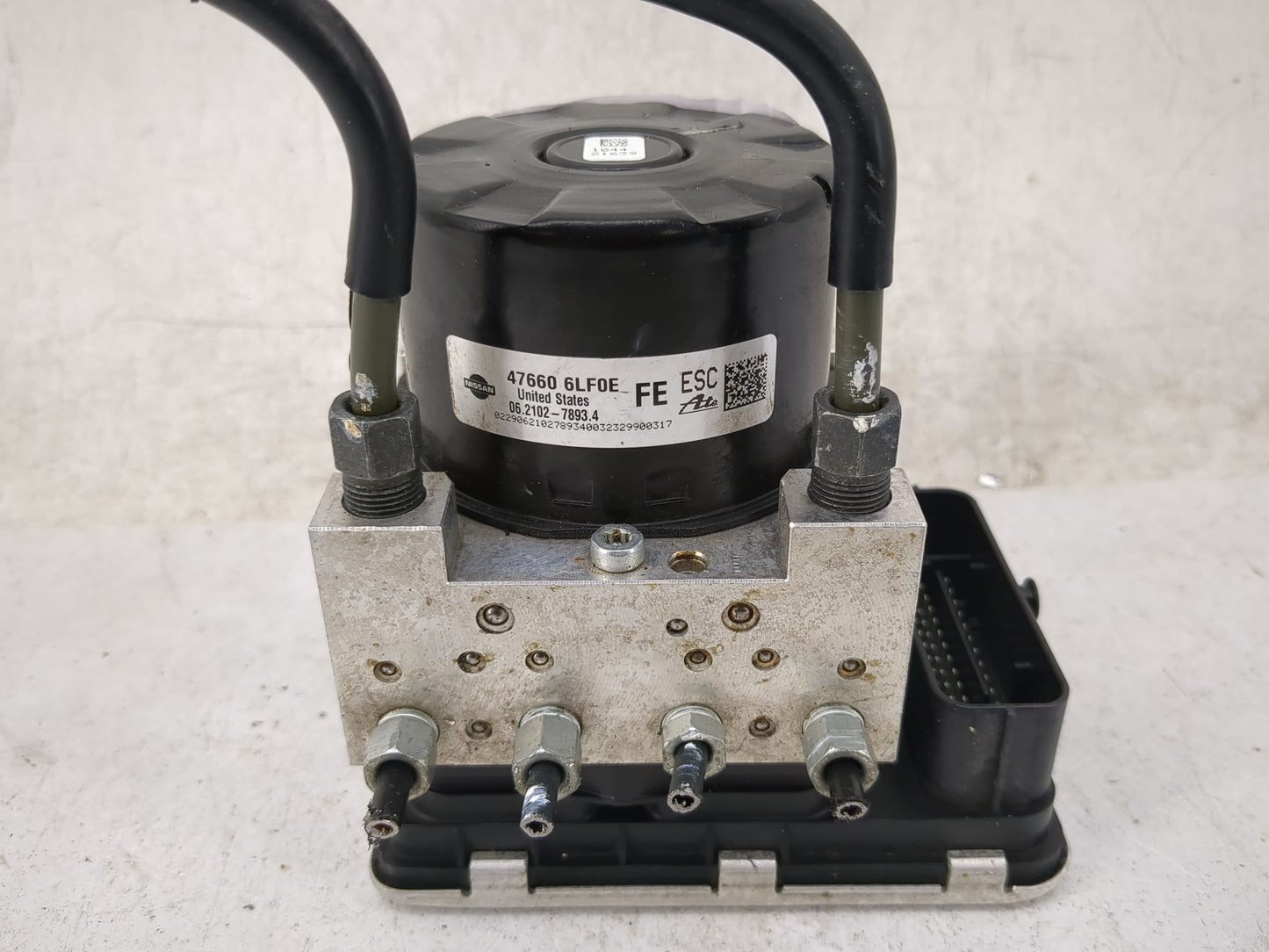 2023 Nissan Sentra ABS Pump Control Module Replacement P/N:47660 6LF0E 06.2102-7893.4 Fits OEM Used Auto Parts - Oemusedauto
