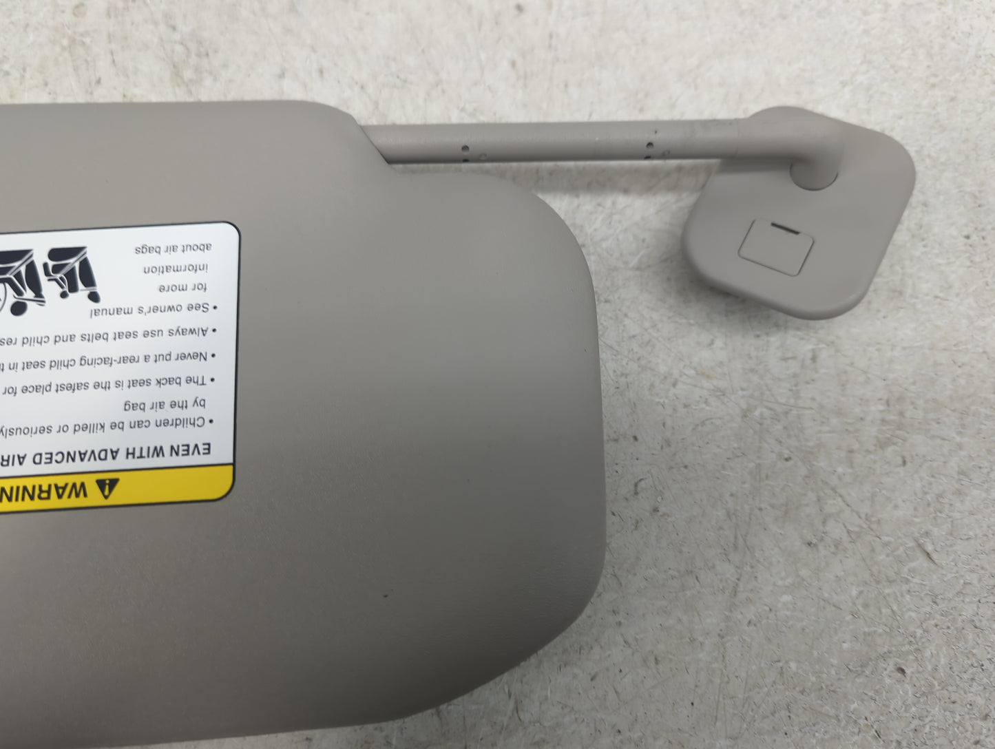 2020-2022 Nissan Sentra Sun Visor Shade Replacement Driver Left Mirror Fits Fits 2020 2021 2022 OEM Used Auto Parts - Oemuse