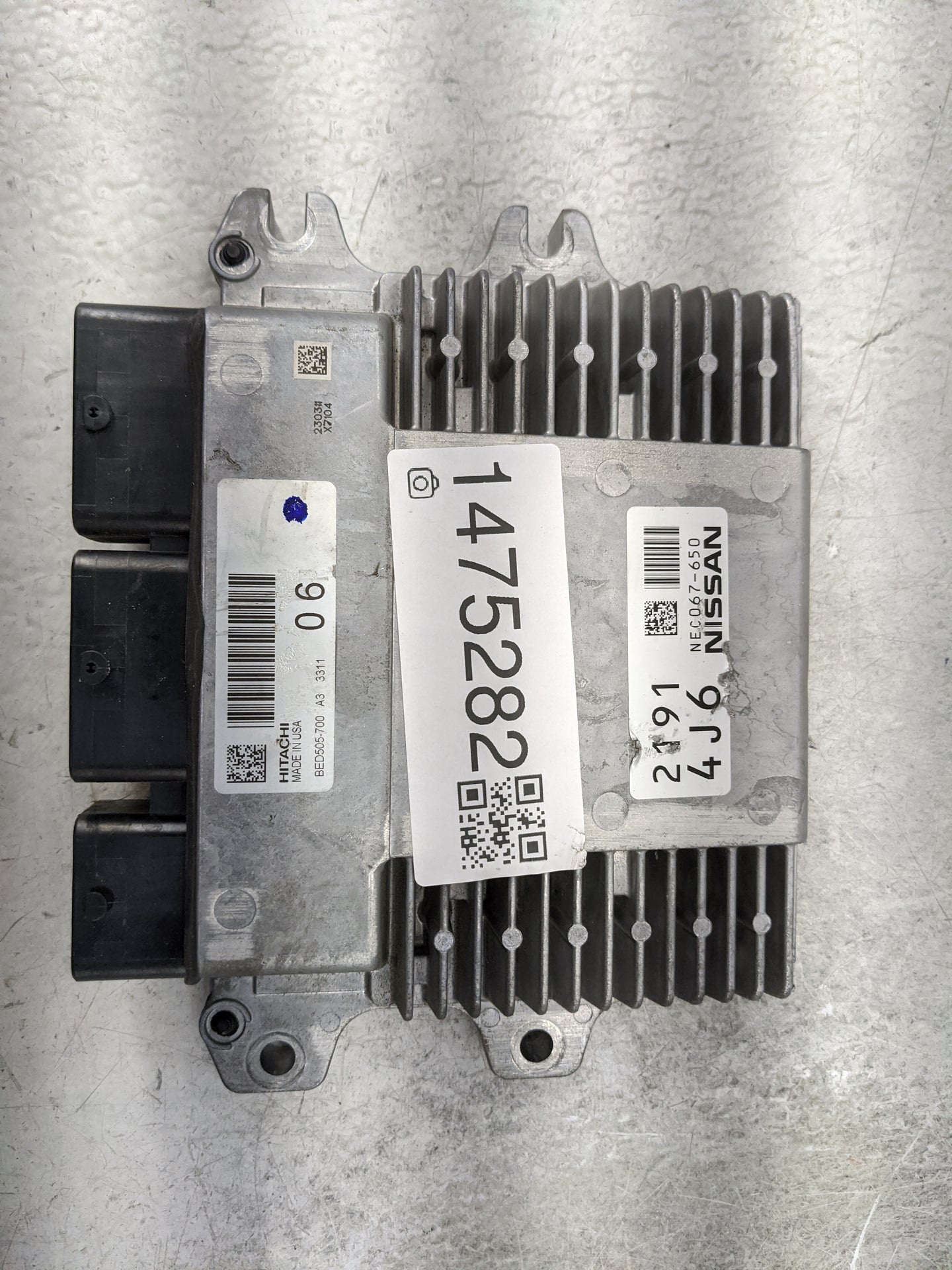 2020-2022 Nissan Sentra PCM Engine Control Computer ECU ECM PCU OEM P/N:NEC067-650 BED505-700 Fits Fits 2020 2021 2022 OEM U