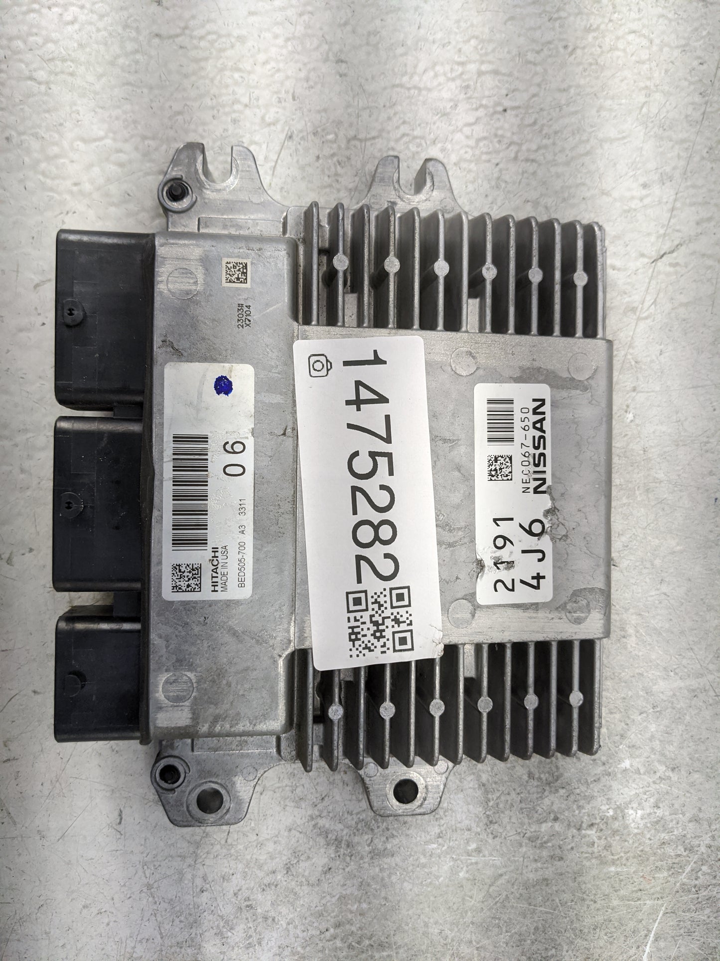 2020-2022 Nissan Sentra PCM Engine Control Computer ECU ECM PCU OEM P/N:NEC067-650 BED505-700 Fits Fits 2020 2021 2022 OEM U