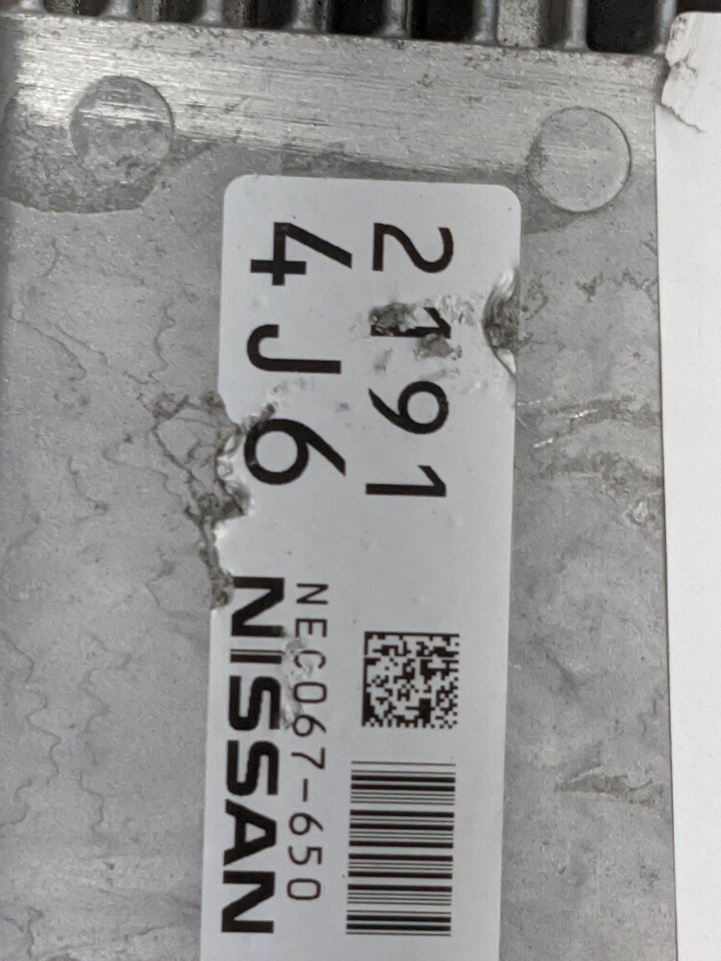 2020-2022 Nissan Sentra PCM Engine Control Computer ECU ECM PCU OEM P/N:NEC067-650 BED505-700 Fits Fits 2020 2021 2022 OEM U