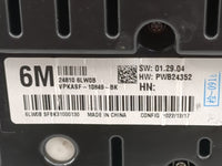 2022 Nissan Sentra Instrument Cluster Speedometer Gauges P/N:24810 6LW0B VPKASF-10849-BK, PWB24352 Miles: Fits OEM Used Auto