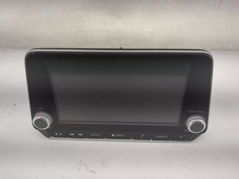 compare product 2023 Nissan Sentra Information Radio Display Screen