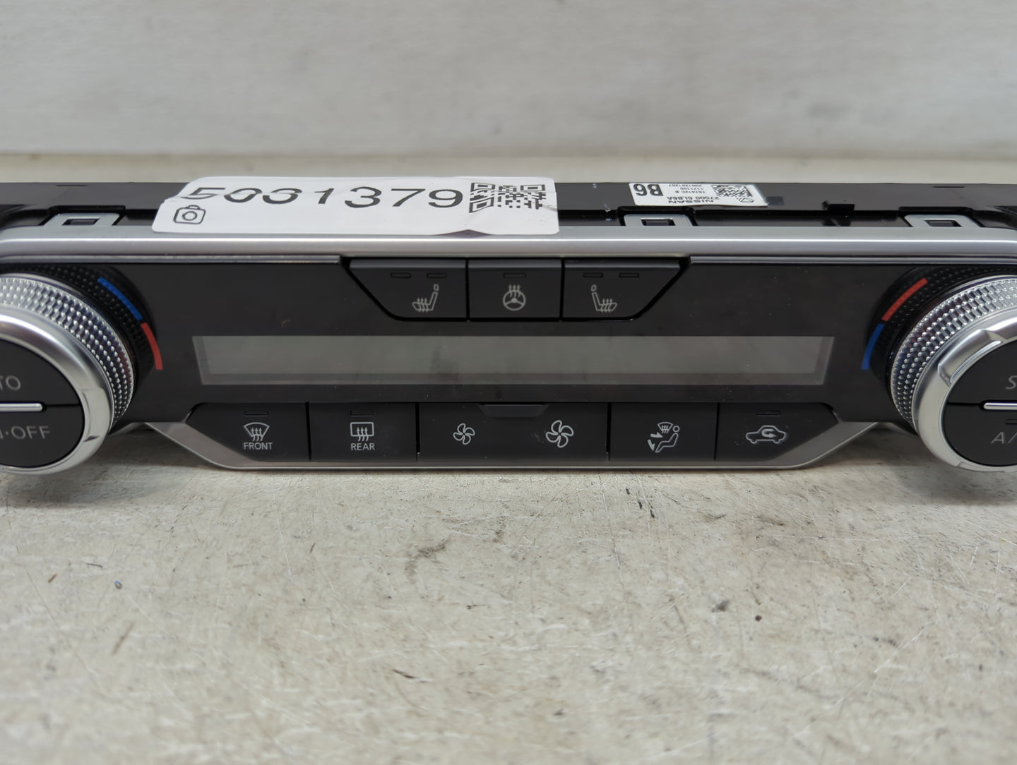 2020-2022 Nissan Sentra Climate Control Module Temperature AC/Heater Replacement P/N:27500 6LB6A Fits Fits 2020 2021 2022 OE