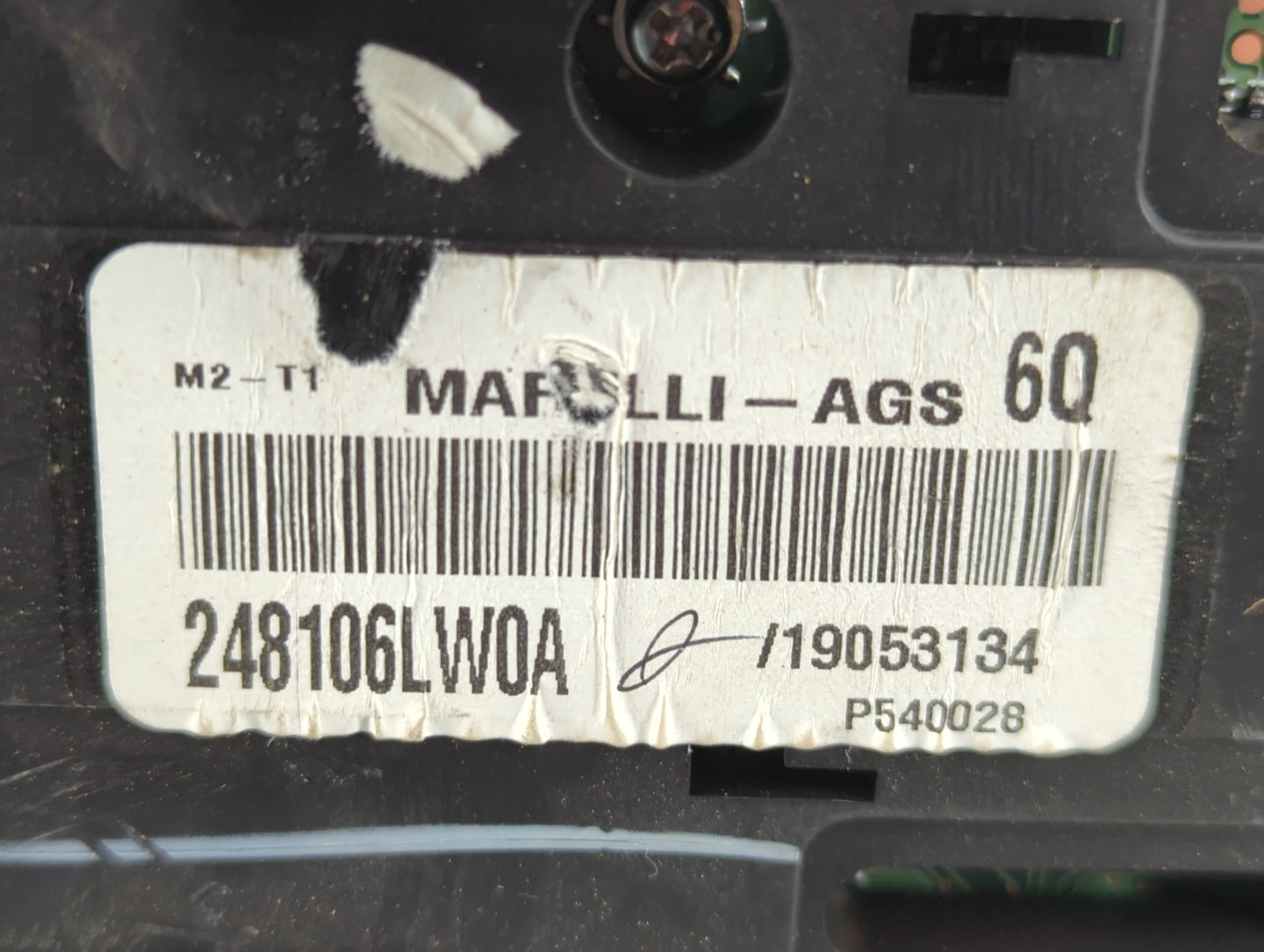 2022 Nissan Sentra Instrument Cluster Speedometer Gauges P/N:248106LW0A Fits OEM Used Auto Parts - Oemusedautoparts1.com