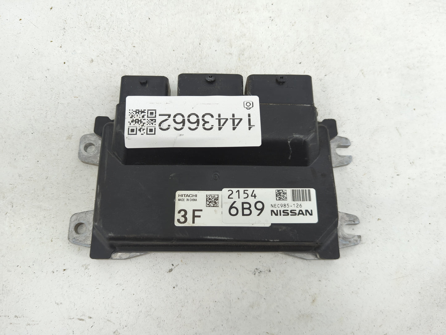 2020-2022 Nissan Versa PCM Engine Control Computer ECU ECM PCU OEM P/N:NEC985-126 Fits Fits 2020 2021 2022 OEM Used Auto Par