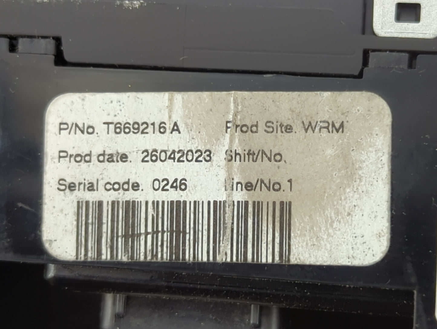 2020-2022 Nissan Versa Climate Control Module Temperature AC/Heater Replacement P/N:T669216A Fits Fits 2018 2019 2020 2021 2