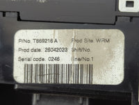 2020-2022 Nissan Versa Climate Control Module Temperature AC/Heater Replacement P/N:T669216A Fits Fits 2018 2019 2020 2021 2
