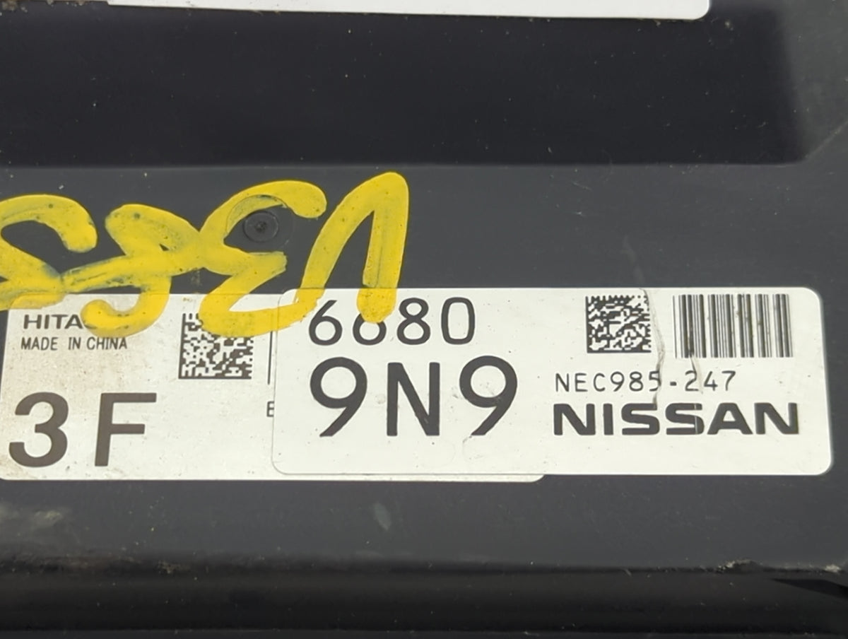 2022 Nissan Versa PCM Engine Control Computer ECU ECM PCU OEM P/N:NEC985-247 OEM Used Auto Parts - Oemusedautoparts1.com