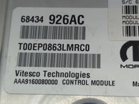 2020-2022 Ram 1500 PCM Engine Control Computer ECU ECM PCU OEM P/N:68434926AC T00EP0863LMRC0, P68149681AC Fits Fits 2020 202