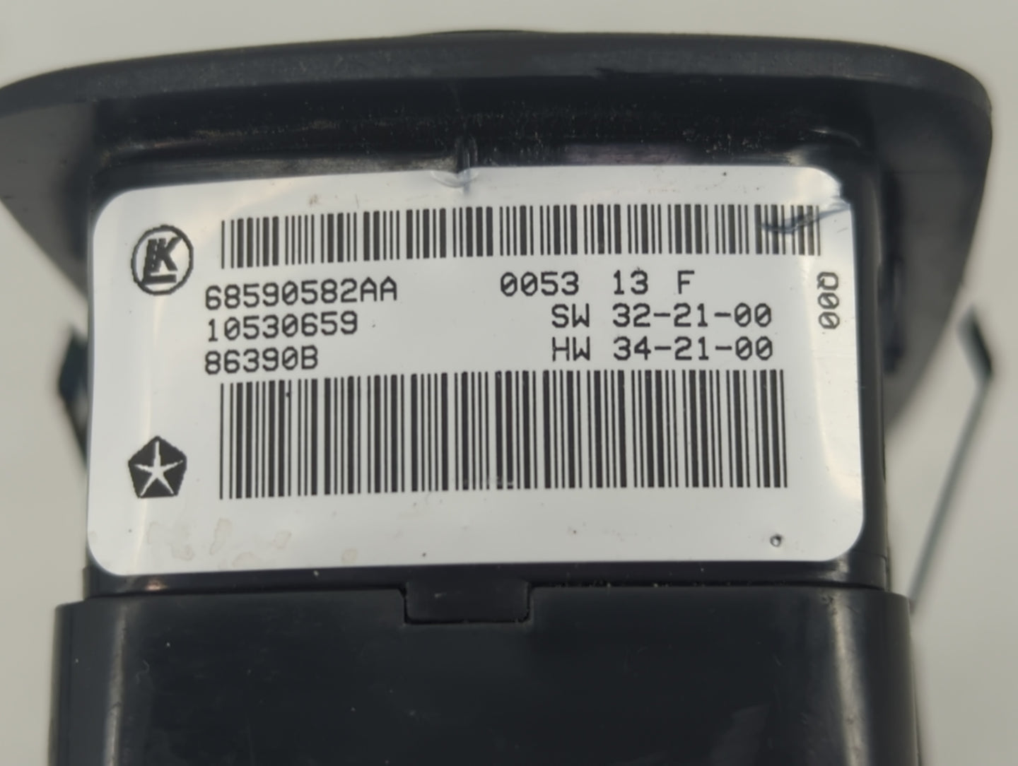 2019-2022 Ram 1500 Master Power Window Switch Replacement Driver Side Left P/N:68590582AA 10530659 Fits OEM Used Auto Parts 