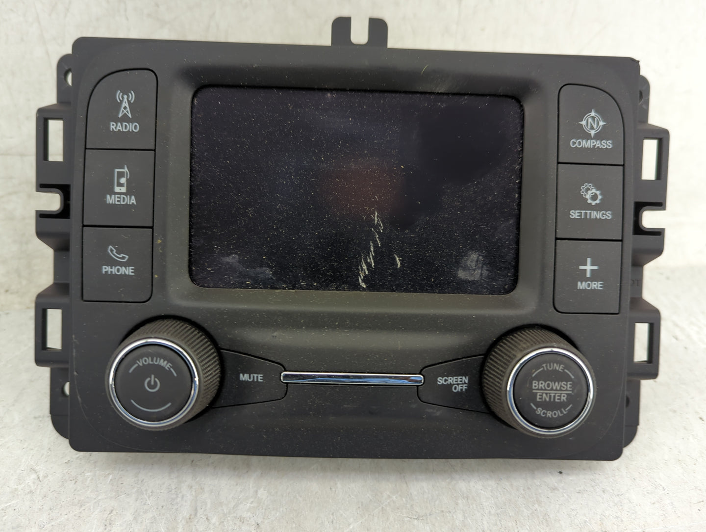 2022 Ram 1500 Radio AM FM Cd Player Receiver Replacement P/N:68575672AA VP2_5 DT, L2C0068TR, 3432A-0068TR Fits OEM Used Auto