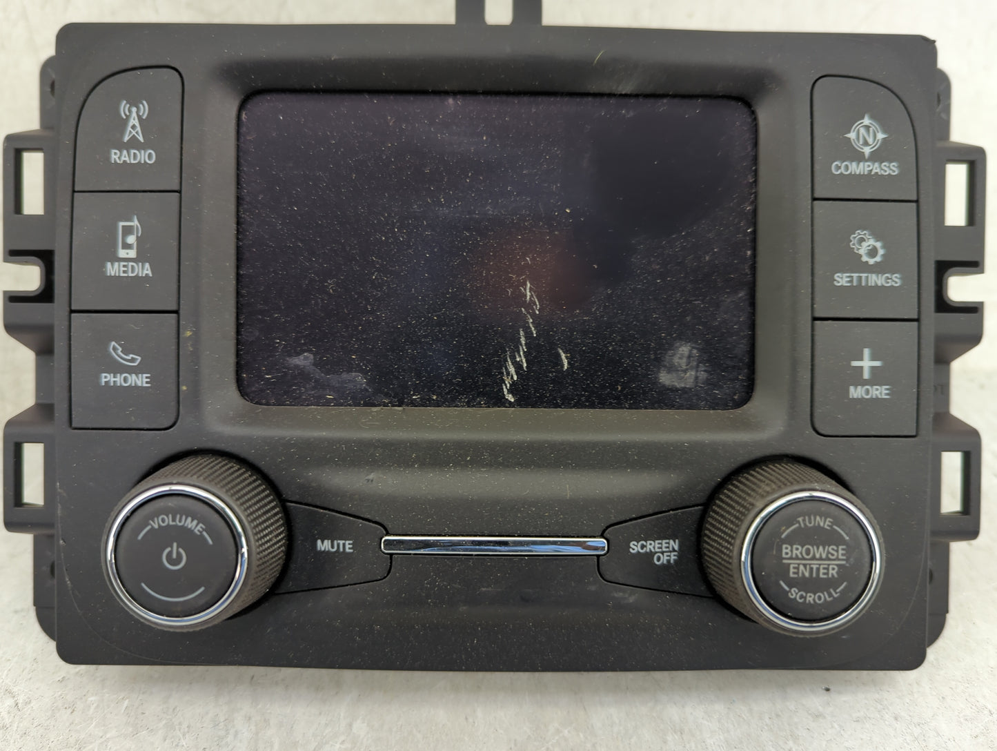 2022 Ram 1500 Radio AM FM Cd Player Receiver Replacement P/N:68575672AA VP2_5 DT, L2C0068TR, 3432A-0068TR Fits OEM Used Auto
