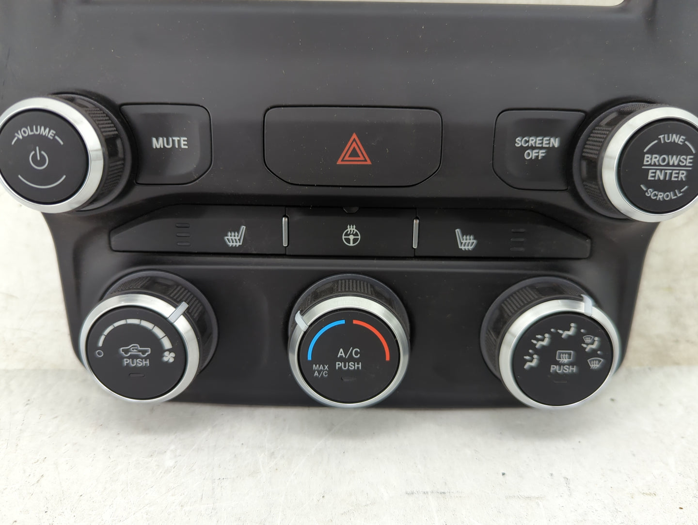 2020-2022 Ram 1500 Climate Control Module Temperature AC/Heater Replacement P/N:P68340284AE 17023202-05 Fits OEM Used Auto P