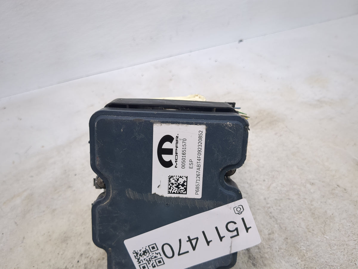 2023 Ram 1500 Anti-Lock Brake ABS Pump Module Actuator OEM P/N:P68571267AB 00501651570, 0265297660, 0265257701 Fits OEM Used