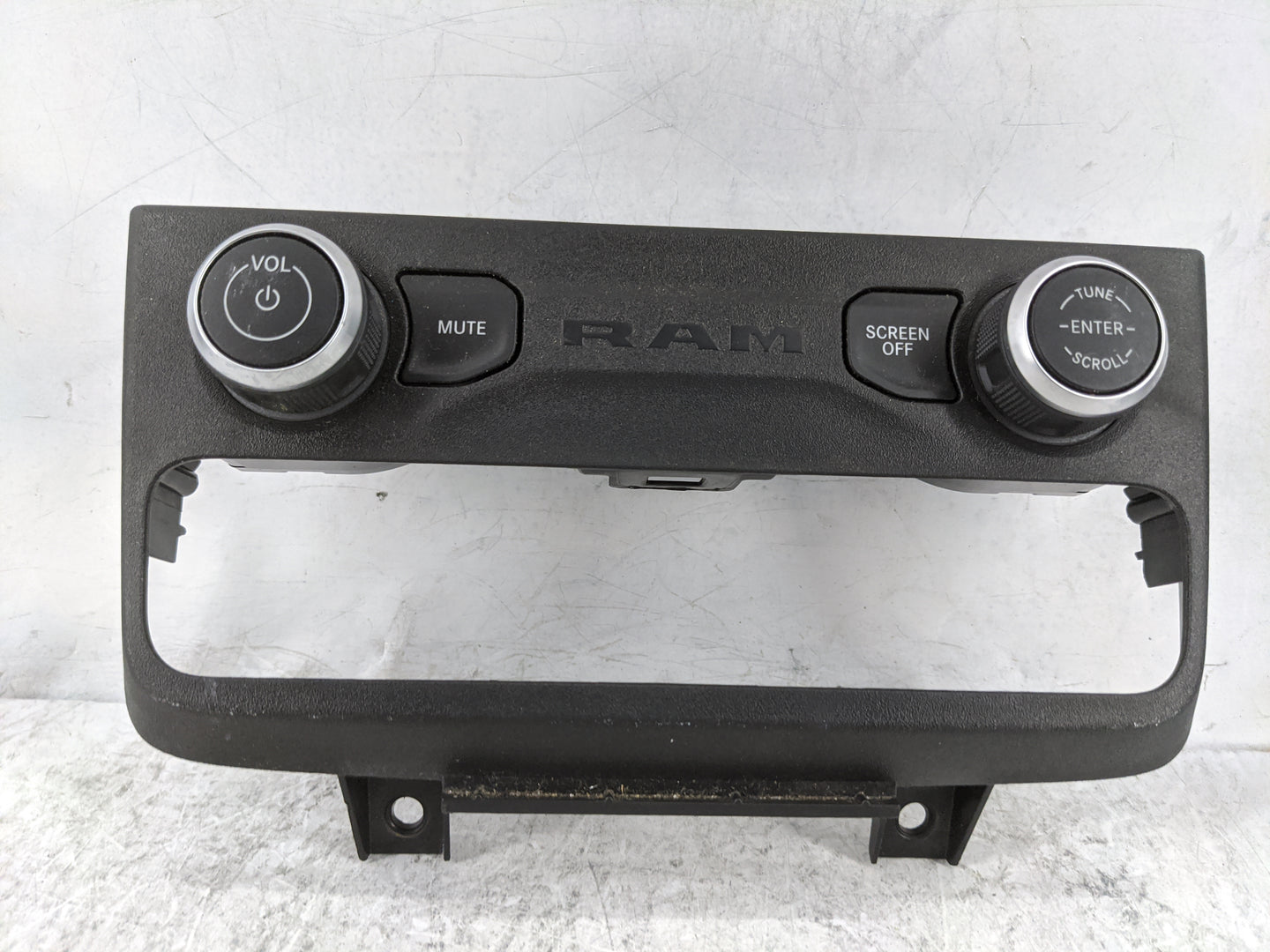 2023 Ram Pro25 Radio Control Panel Black - Oemusedautoparts1.com