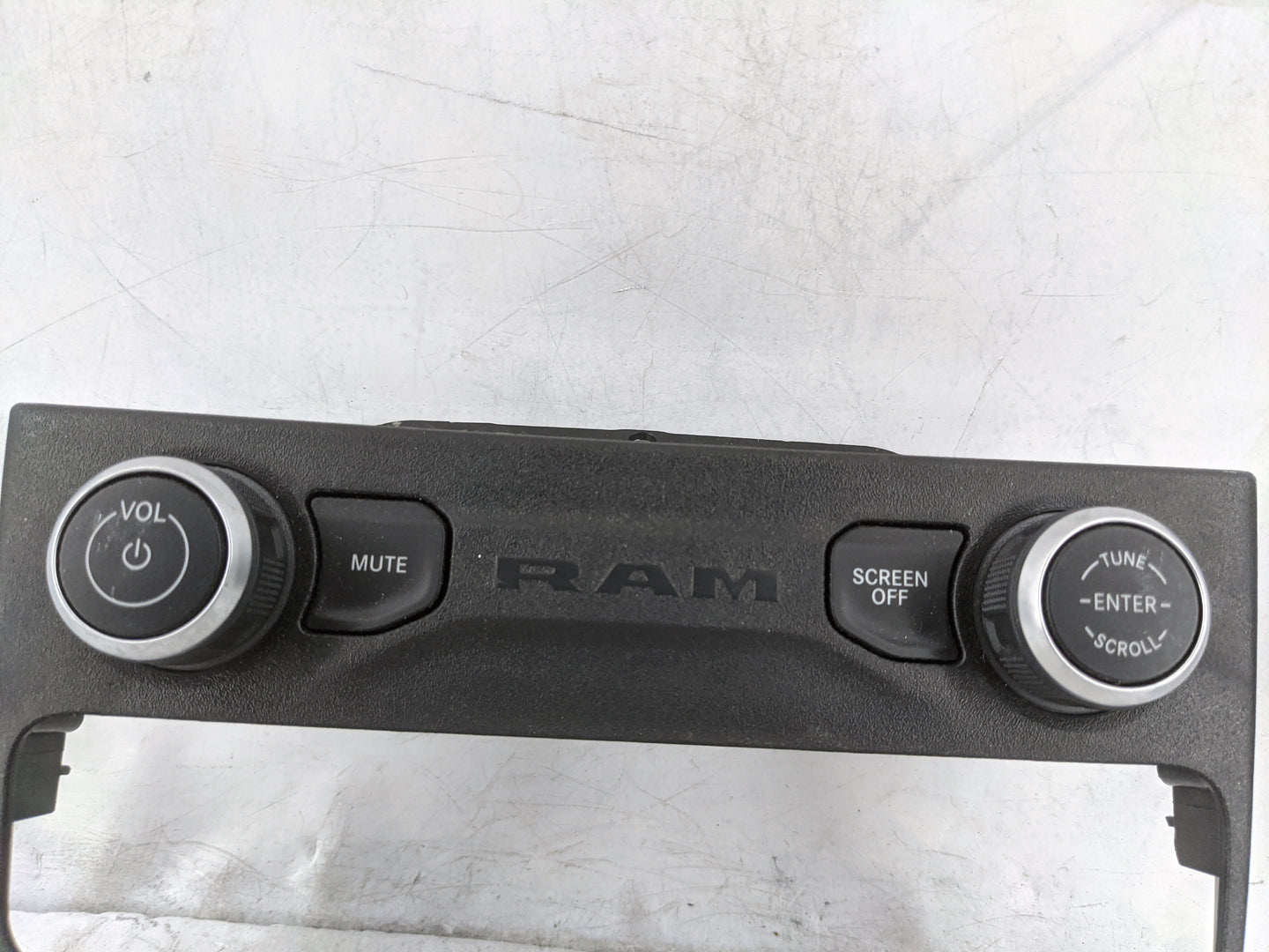2023 Ram Pro25 Radio Control Panel Black - Oemusedautoparts1.com