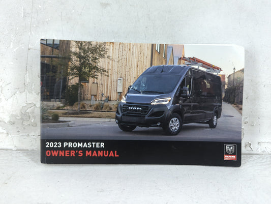 2023 Ram Promaster 1500 Owners Manual Book Guide OEM Used Auto Parts - Oemusedautoparts1.com