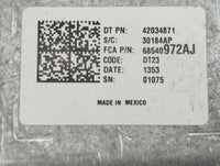 2022 Ram Promaster 1500 PCM Engine Control Computer ECU ECM PCU OEM P/N:68540972AJ Fits OEM Used Auto Parts - Oemusedautopar