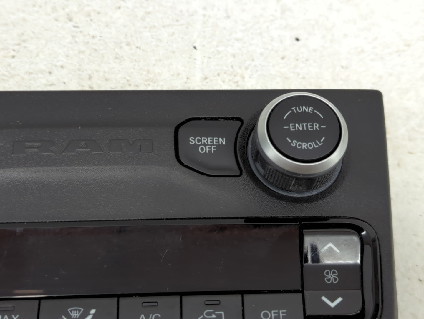 2022 Ram Promaster 2500 Climate Control Module Temperature AC/Heater Replacement P/N:60978116 Fits OEM Used Auto Parts - Oem