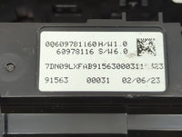 2022 Ram Promaster 2500 Climate Control Module Temperature AC/Heater Replacement P/N:60978116 Fits OEM Used Auto Parts - Oem
