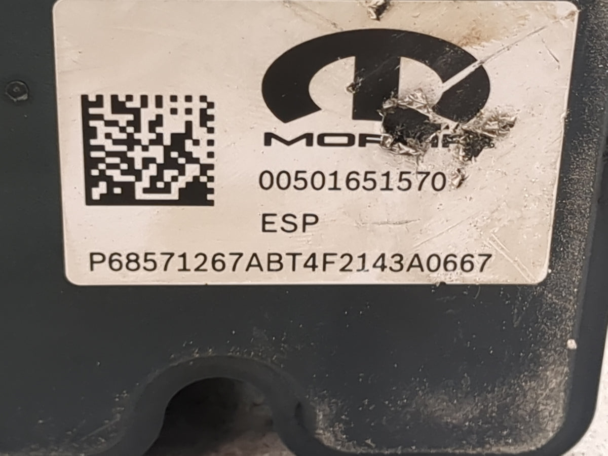 2023 Ram Promaster 2500 Anti-Lock Brake ABS Pump Module Actuator OEM P/N:0265257660 00501651570, P68571267AB, 0265297660 Fit