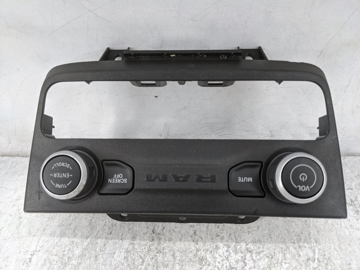 2023 Ram Promaster 2500 Radio Control Panel Black - Oemusedautoparts1.com