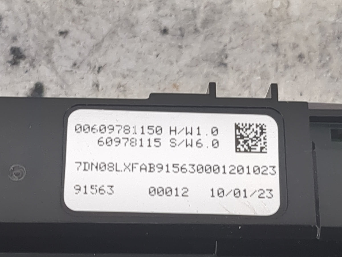 2022 Ram Promaster 2500 Climate Control Module Temperature AC/Heater Replacement P/N:00609781150 60978115 Fits OEM Used Auto