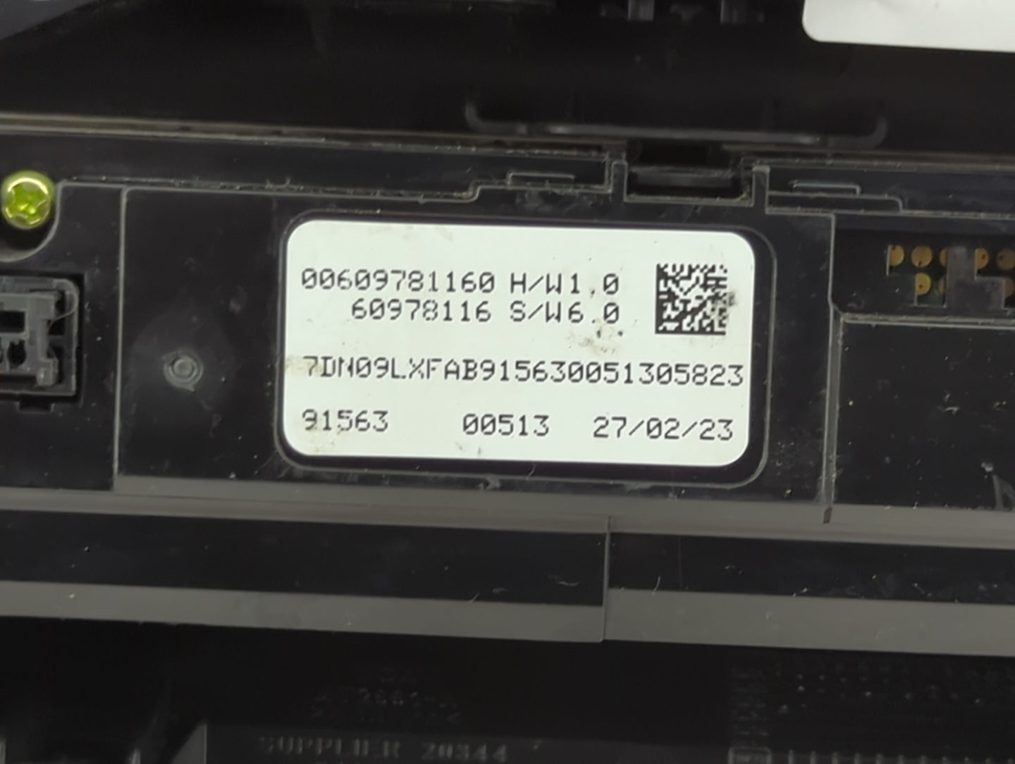 2022 Ram Promaster 3500 Climate Control Module Temperature AC/Heater Replacement P/N:60978116 00609781160 Fits OEM Used Auto