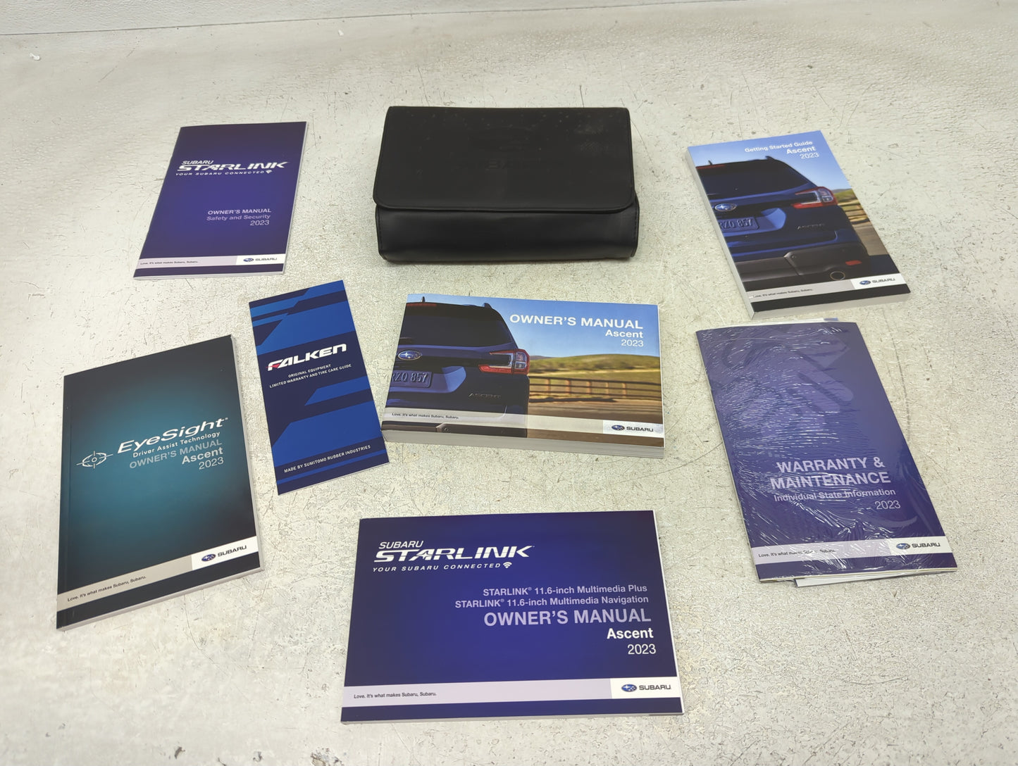 2023 Subaru Ascent Owners Manual Book Guide P/N:A3240BE-B MSA5M2300A OEM Used Auto Parts - Oemusedautoparts1.com