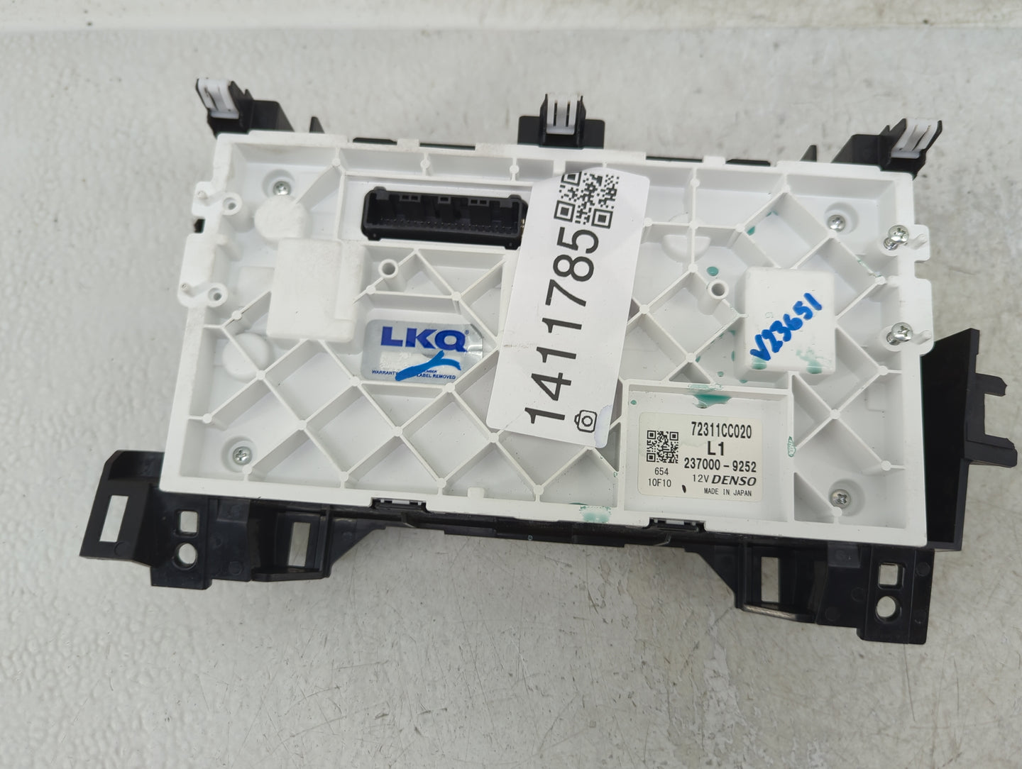 2023 Subaru Brz Climate Control Module Temperature AC/Heater Replacement P/N:72311CC020 Fits OEM Used Auto Parts - Oemusedau