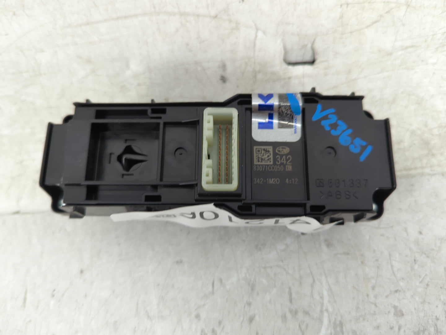 2023 Subaru Brz Master Power Window Switch Replacement Driver Side Left P/N:83071CC050 Fits OEM Used Auto Parts - Oemusedaut
