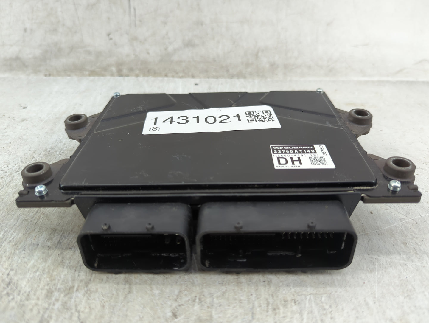 2023 Subaru Crosstrek PCM Engine Control Computer ECU ECM PCU OEM P/N:22765AT140 115600-4491 Fits OEM Used Auto Parts - Oemu