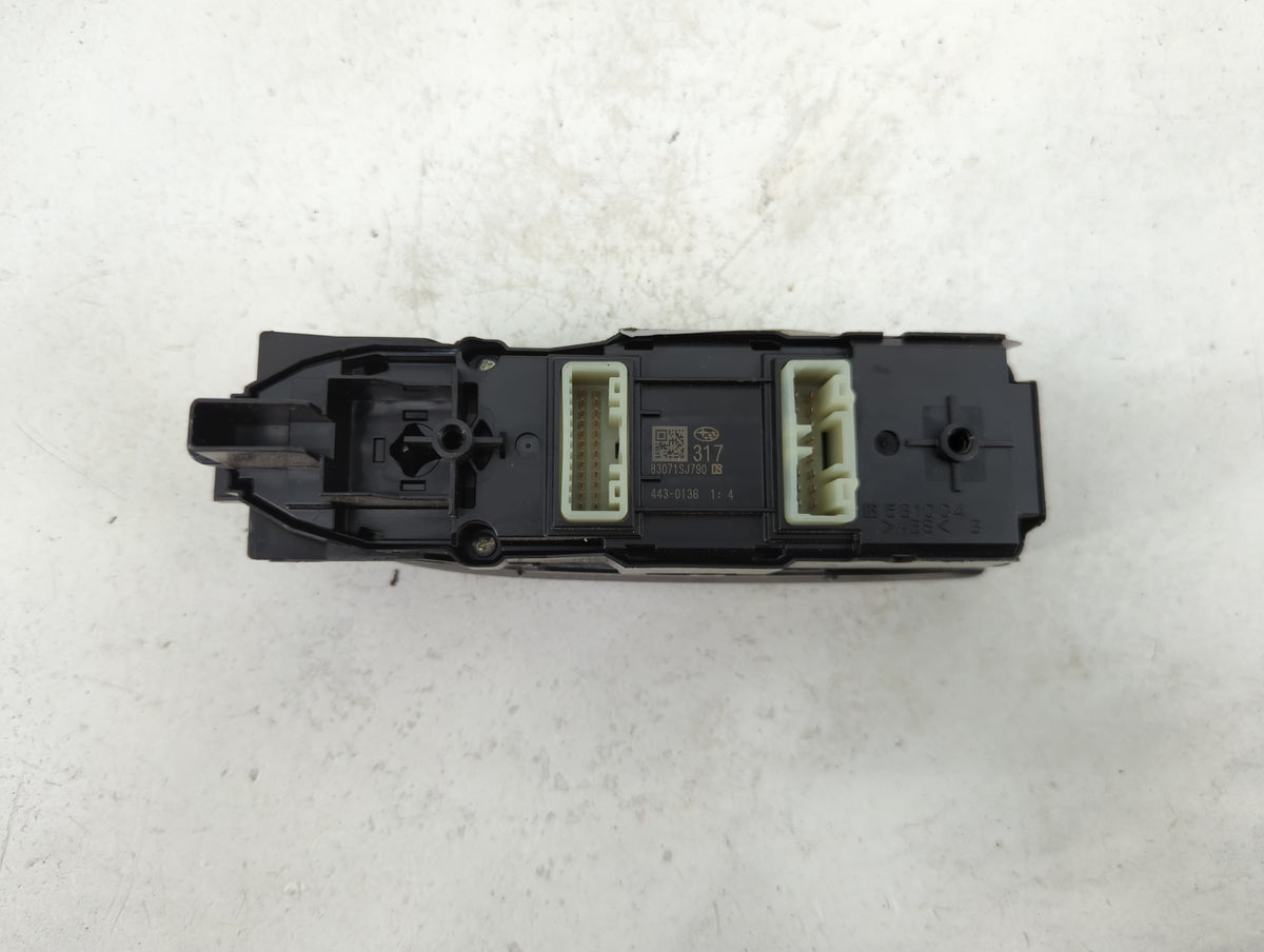 2023 Subaru Forester Master Power Window Switch Replacement Driver Side Left P/N:83071SJ790 Fits OEM Used Auto Parts - Oemus