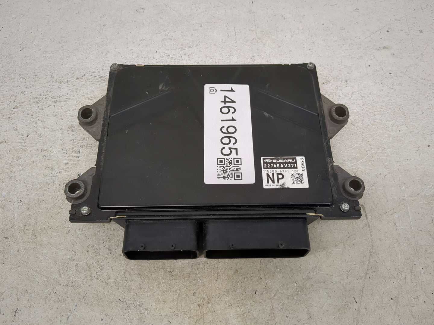 2023 Subaru Forester PCM Engine Control Computer ECU ECM PCU OEM P/N:22765AV271 Fits OEM Used Auto Parts - Oemusedautoparts1