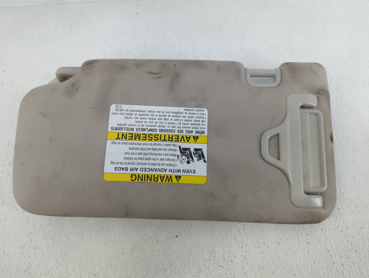 2023 Subaru Forester Sun Visor Shade Replacement Passenger Right Mirror Fits OEM Used Auto Parts - Oemusedautoparts1.com