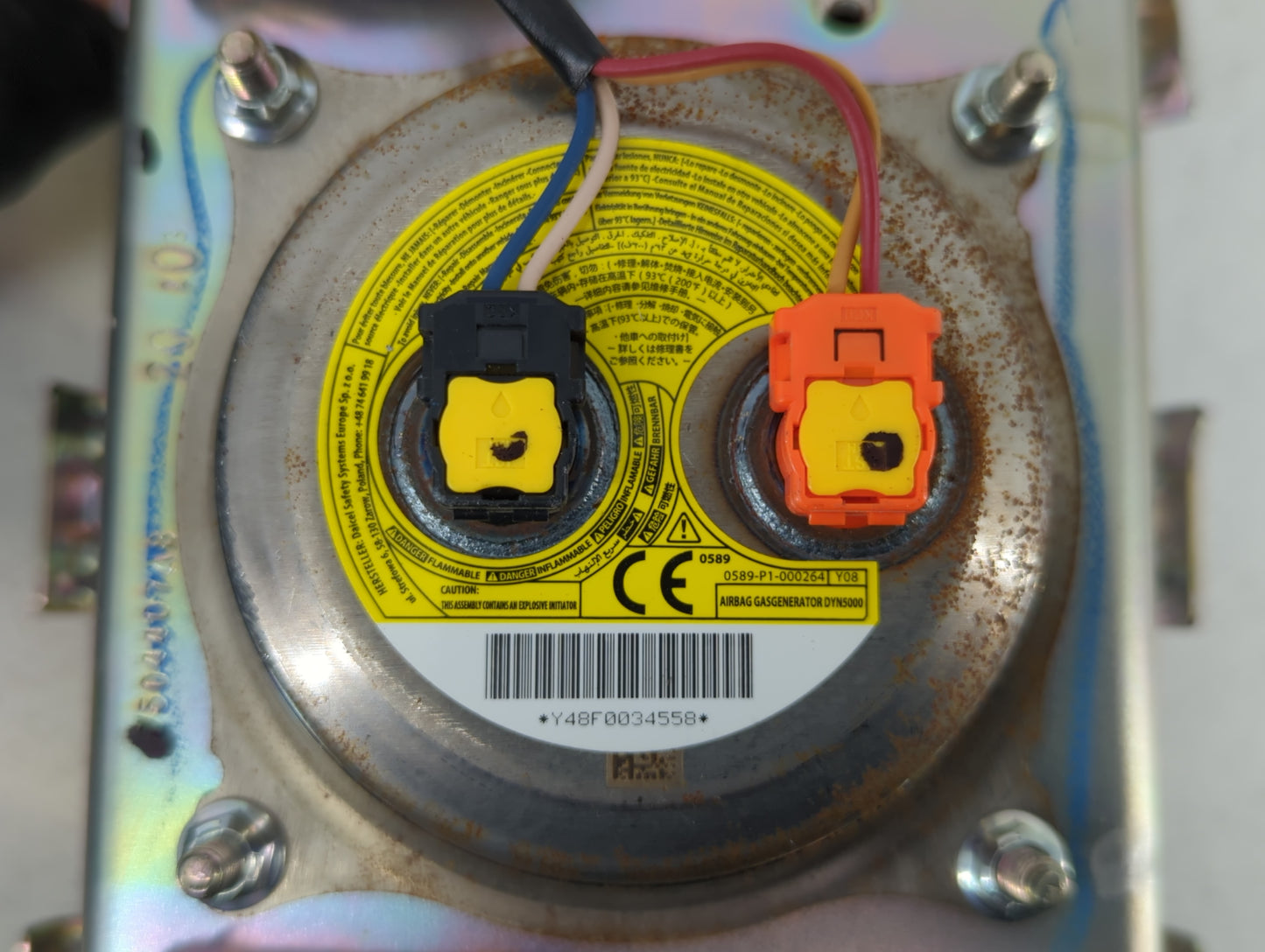 2017-2022 Subaru Impreza Air Bag Passenger Right Dashboard OEM P/N:2309201C830 2509413-AB Fits Fits 2017 2018 2019 2020 2021